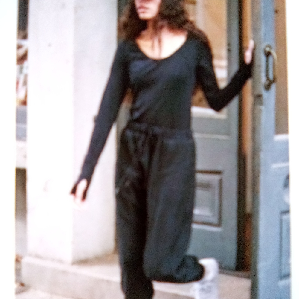 ON HOLD FOR AMY CABRAL !!FREE PEOPLE Make It Count Onesie Jumpsuit in Black Sz S